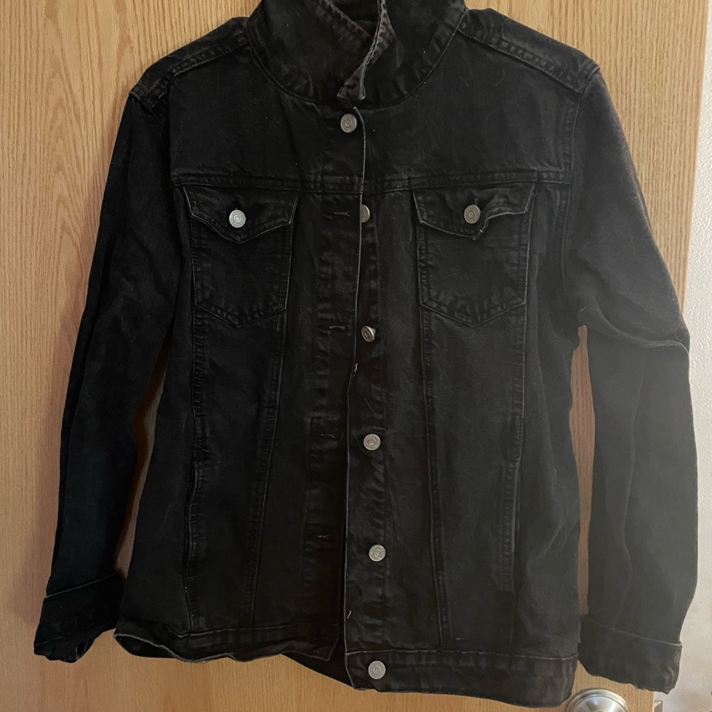 Black Jean Jacket